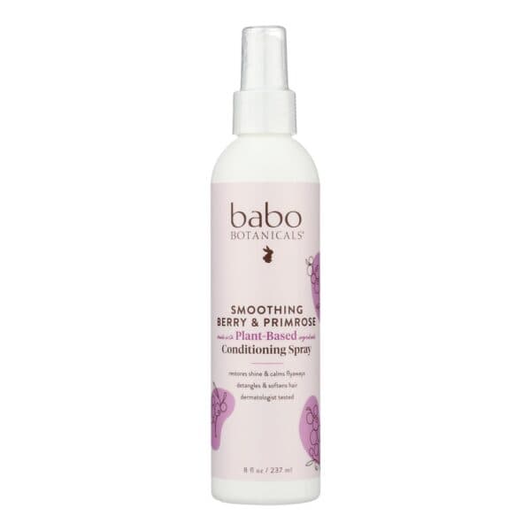 Babo Botanicals - Instantly Smooth Detangler Berry Primrose - 8 fl oz - Image 2