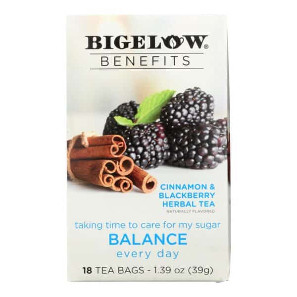 Bigelow Tea Tea - Cinnamon Blackberry - Balance - Case of 6 - 18 BAG - Image 2