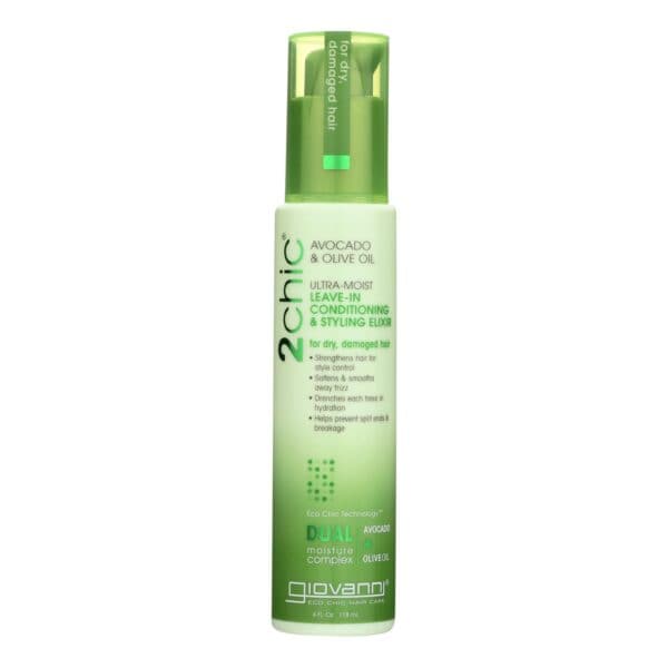Giovanni Hair Care Products Leave in Conditioner - 2Chic Avocado - 4 oz - Image 2
