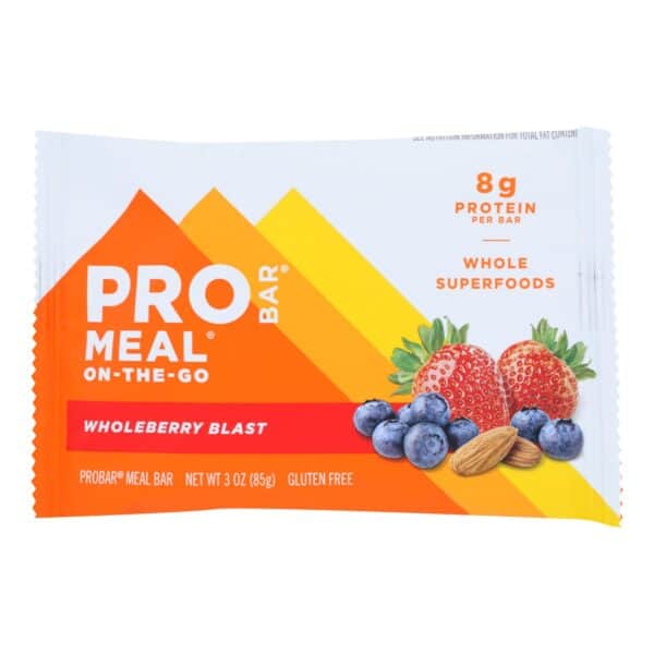 Probar Organic Whole Berry Blast Bar - Case of 12 - 3 oz - Image 3