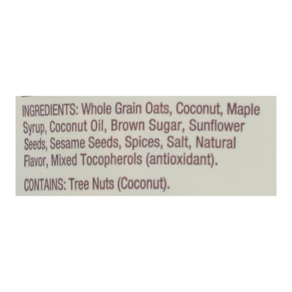 Bob's Red Mill - Granola Coconut Spice - Case of 6 - 11 OZ - Image 3