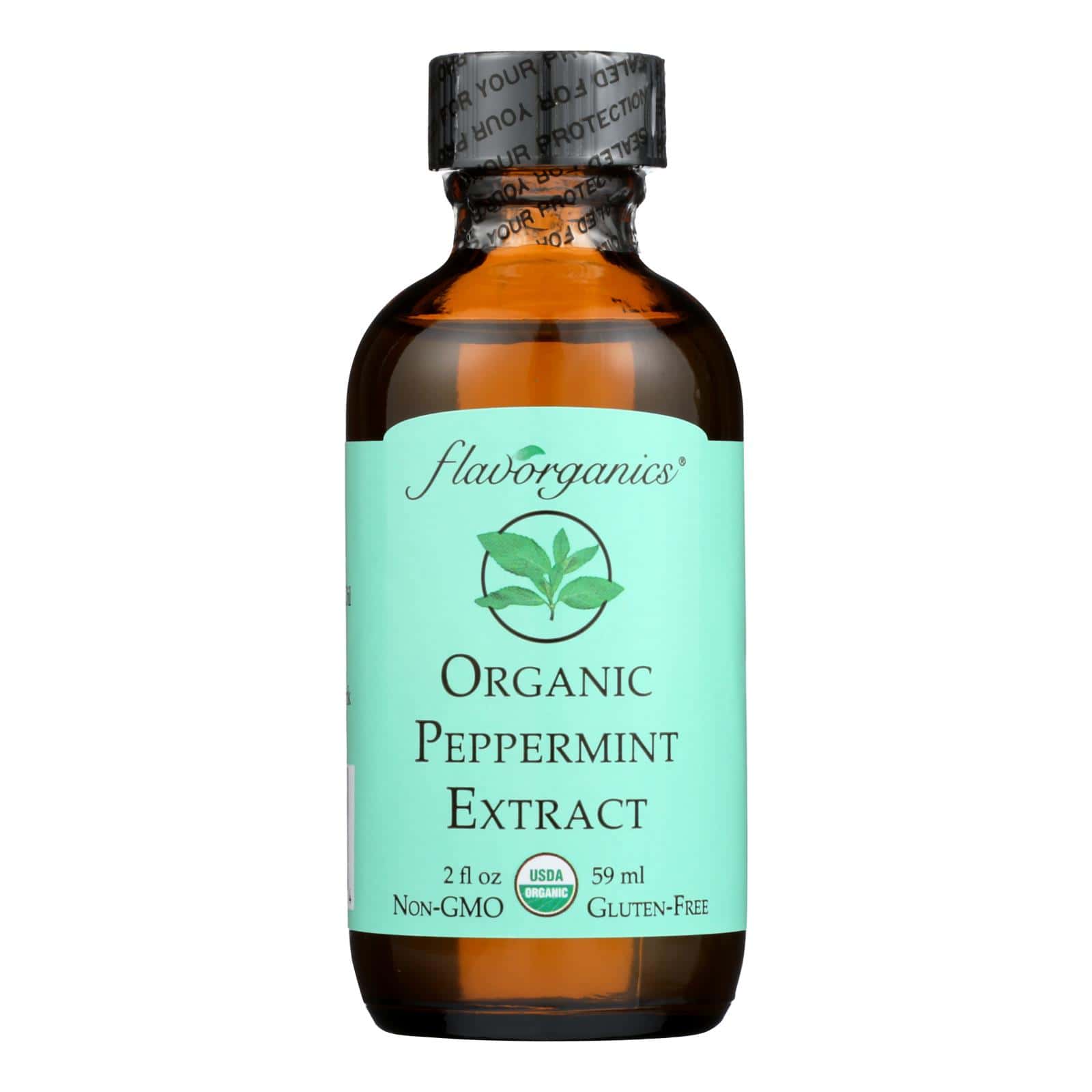 Flavorganics Organic Peppermint Extract - 2 oz - Image 2