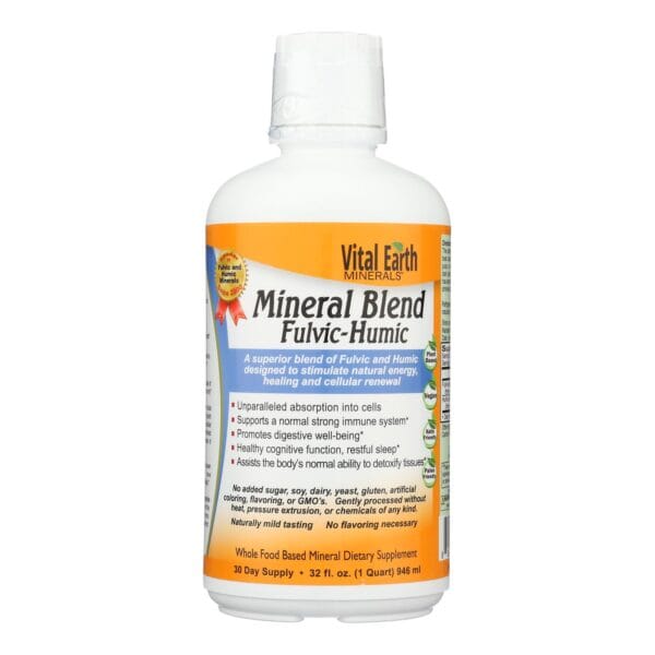 Vital Earth Minerals Fulvic-Humic Mineral Blend - 32 fl oz - Image 2