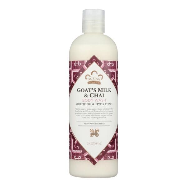 Nubian Heritage Body Wash Goat's Milk And Chai - 13 fl oz - Image 2