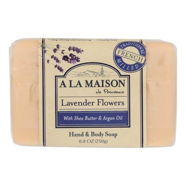 A La Maison - Bar Soap - Lavender Flowers - 8.8 oz - Image 2