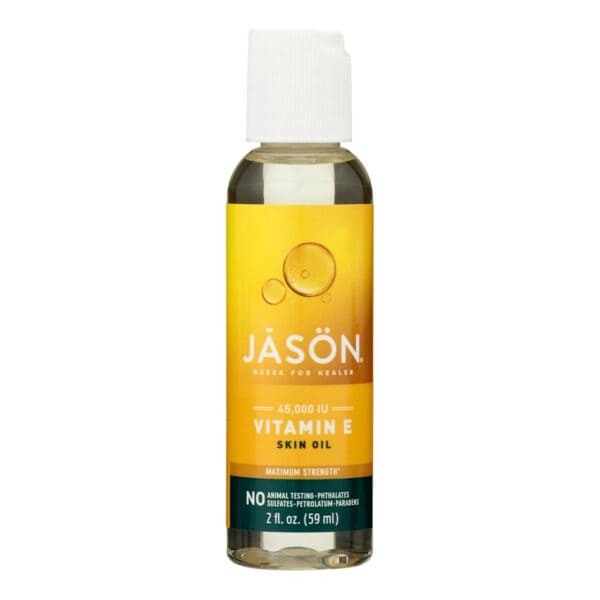 Jason Vitamin E Pure Natural Skin Oil Maximum Strength - 45000 IU - 2 fl oz - Image 2