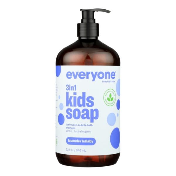 EO Products - Soap - Everyone for Kids - 3-in-1 - Lavender Lullaby Botanical - 32 oz - 1 each - Image 2