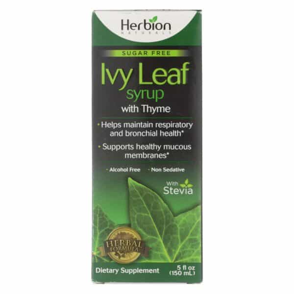 Herbion Naturals Sugar Free Ivy Leaf Syrup With Thyme Dietary Supplement  - 1 Each - 5 OZ - Image 2