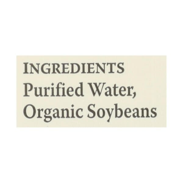Eden Foods Organic Unsweetened Soymilk - Case of 12 - 32 FL oz.