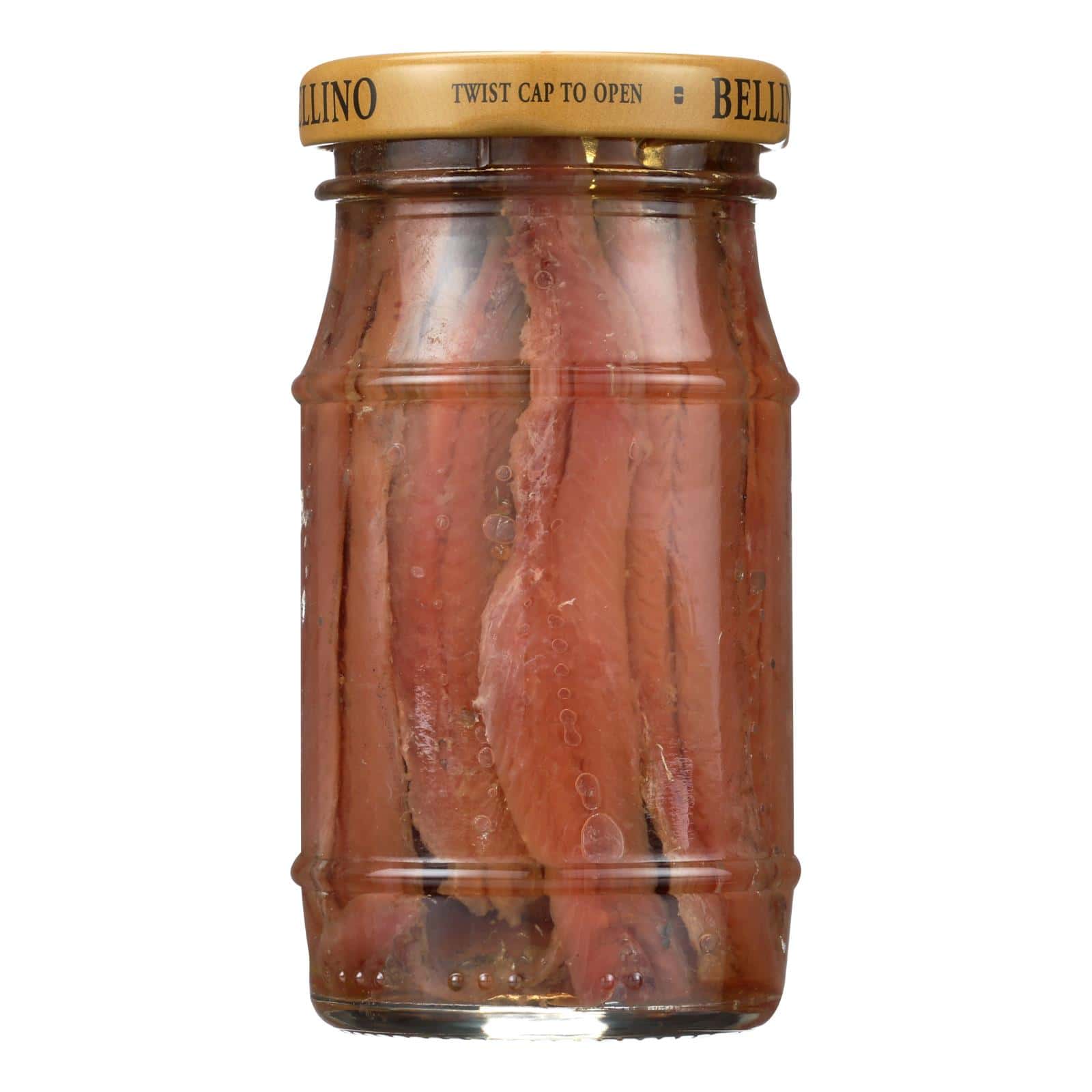 Bellino Anchovies - Oil - Flat - Case of 12 - 4.25 oz - Image 2