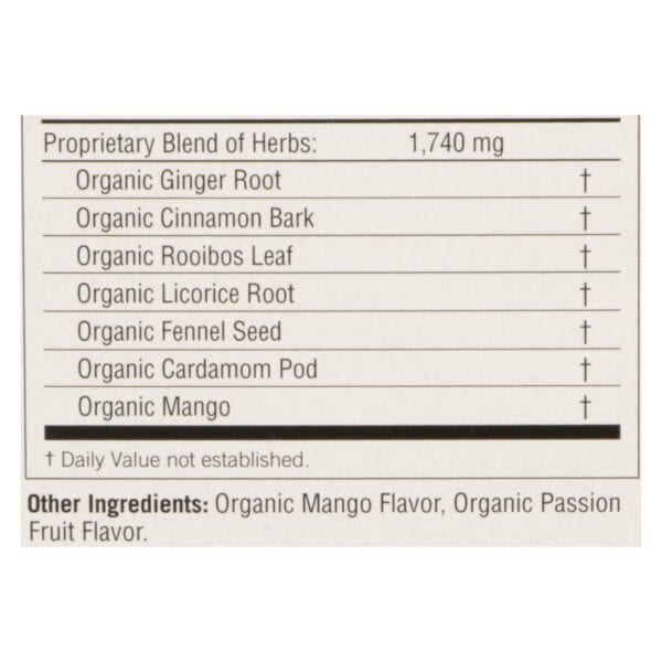 Yogi Tea - Organic - Mango Ginger - Case of 6 - 16 BAG - Image 3
