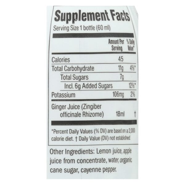 Ginger People - Ginger Shot Rescue Lemon Cynn - Case of 12 - 2 FZ - Image 2