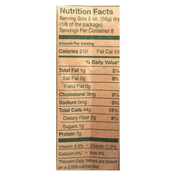 Montebello Organic Pasta - Tagliatelle - Case of 12 - 1 lb. - Image 3