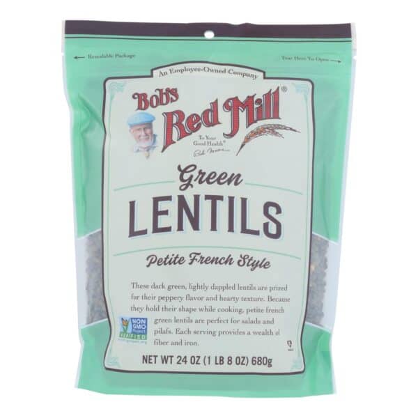 Bob's Red Mill - Beans Pet Fr Green Lentil - Case of 4-24 OZ - Image 2