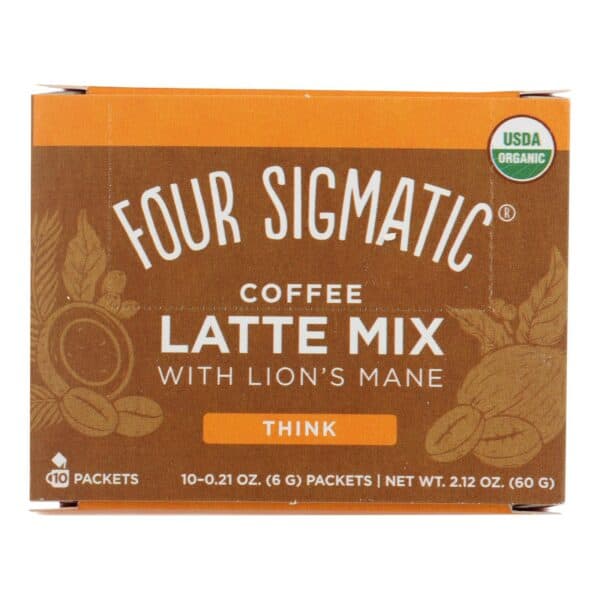 Four Sigmatic - Coffee Latte Lions Mane - 1 Each 1-10 CT - Image 2