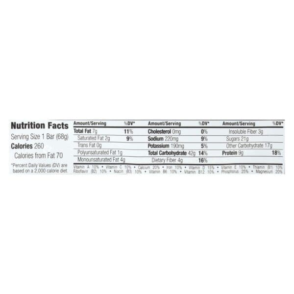 Clif Bar - Organic White Chocolate Macadamia Nut - Case of 12 - 2.4 oz - Image 2