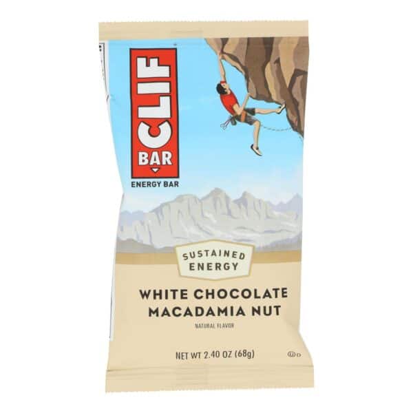 Clif Bar - Organic White Chocolate Macadamia Nut - Case of 12 - 2.4 oz - Image 3